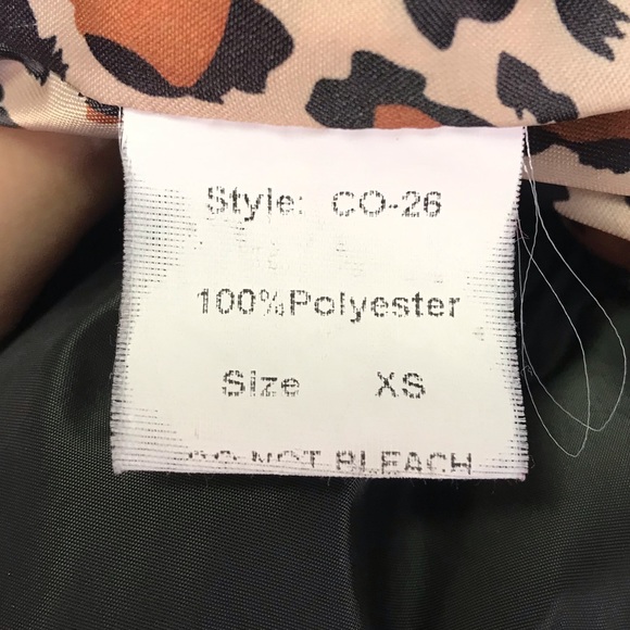 PINK MARTINI Abi Coat green metallic knit sleeves removable hood ruffle coat - Picture 15 of 17